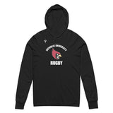 Catholic University Men’s Rugby Hooded long-sleeve tee