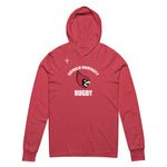 Catholic University Men’s Rugby Hooded long-sleeve tee