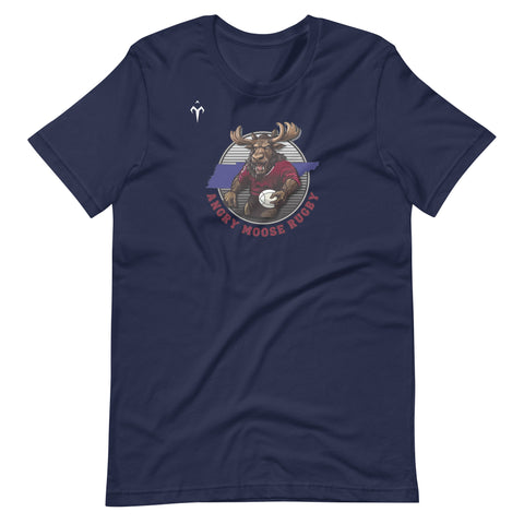 Angry Moose Rugby Unisex t-shirt