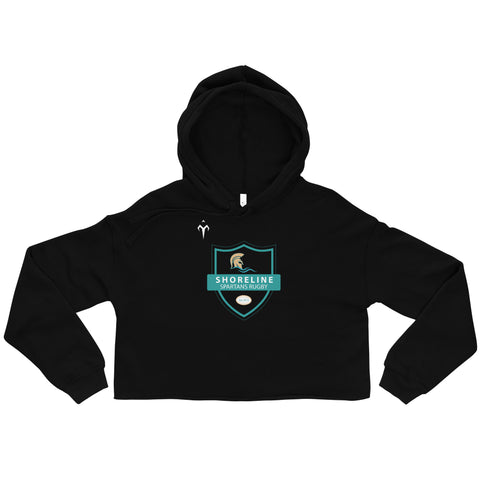 Shoreline Spartans Rugby Crop Hoodie