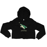 Lake County Coyotes Rugby Crop Hoodie