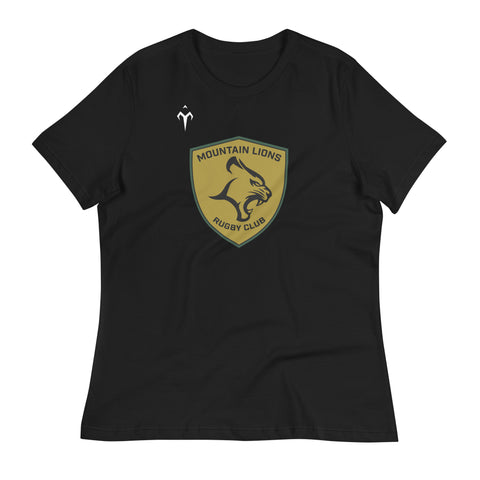 Mountain Lions Rugby Club Women's Relaxed T-Shirt