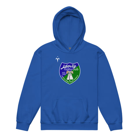 Liberty Rugby Club Youth heavy blend hoodie