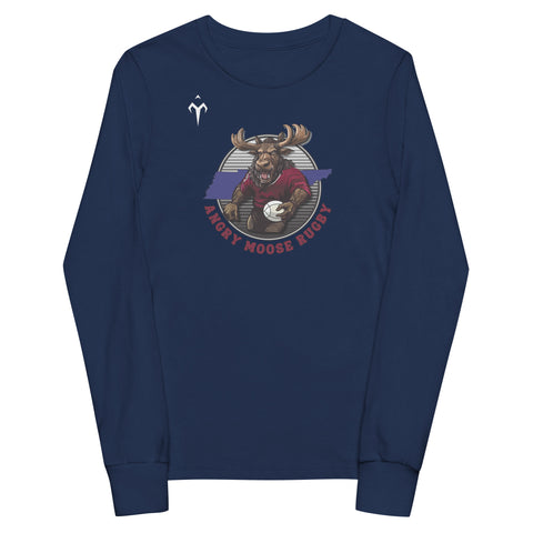 Angry Moose Rugby Youth long sleeve tee