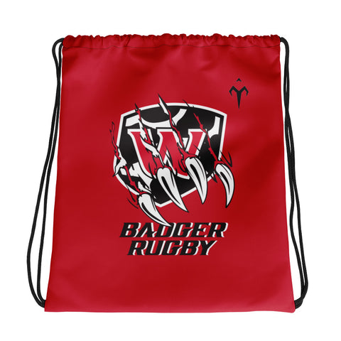 Badger Rugby Drawstring bag