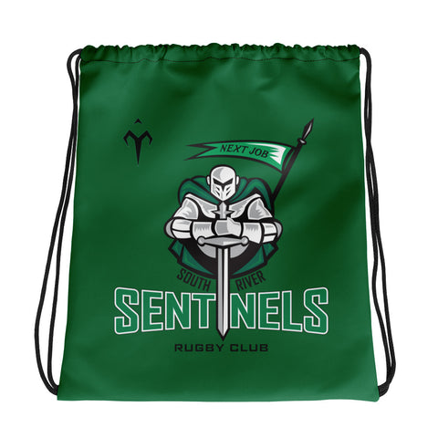 South River Sentinels Rugby Club Drawstring bag