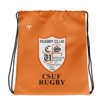 CSUF Rugby Drawstring bag