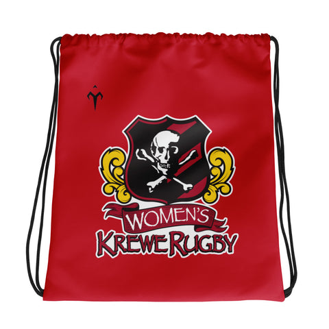 Tampa Krewe Women's Rugby Drawstring bag