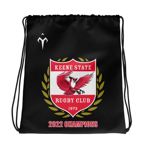 Keene State Rugby Drawstring bag