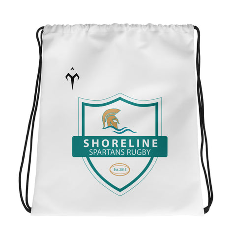 Shoreline Spartans Rugby Drawstring bag