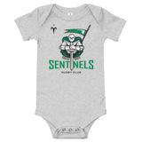 South River Sentinels Rugby Club Baby short sleeve one piece