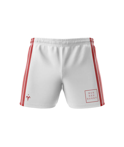 Big Red Rugby White Shorts