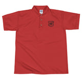 Rowdies Rugby Embroidered Polo Shirt