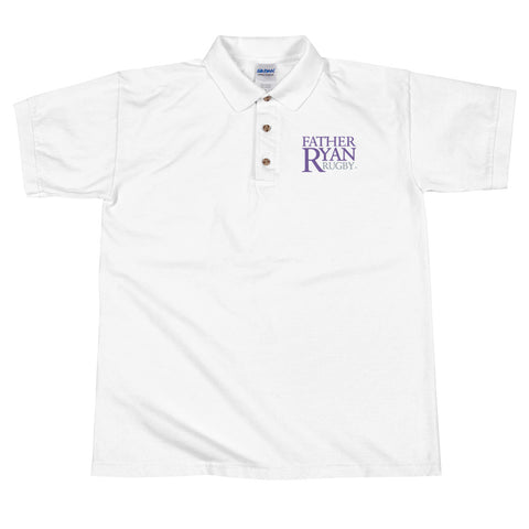 Father Ryan Rugby Embroidered Polo Shirt