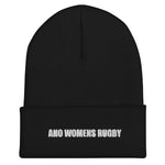 AHO Womens Rugby Cuffed Beanie