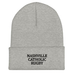 Nashville Catholic Rugby Cuffed Beanie