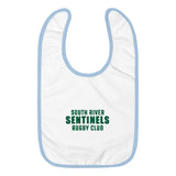 South River Sentinels Rugby Club Embroidered Baby Bib