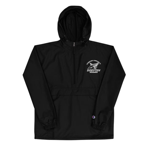 Corpus Christi Dogfish Rugby Embroidered Champion Packable Jacket