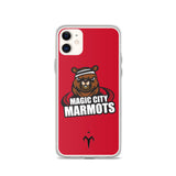 Magic City Marmots iPhone Case