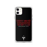 South Sound Assassins Rugby iPhone Case