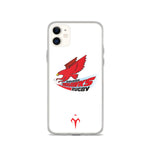 Raleigh Redhawks Rugby iPhone Case