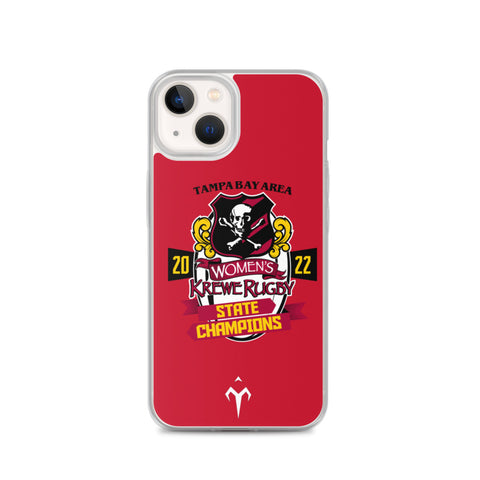Tampa Krewe Women's Rugby iPhone Case