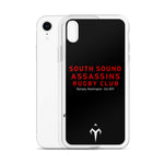 South Sound Assassins Rugby iPhone Case