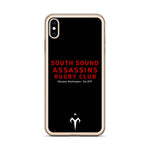 South Sound Assassins Rugby iPhone Case