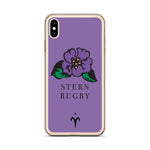 Stern Rugby iPhone Case