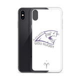 Black Katts WSU Rugby iPhone Case