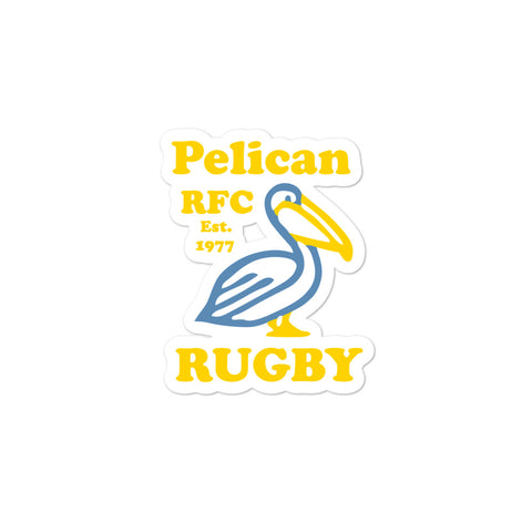 Pelicans RFC Bubble-free stickers
