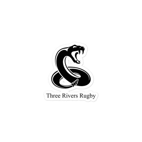 Three Rivers Rugby Bubble-free stickers