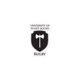 University of Puget Sound Rugby Bubble-free stickers