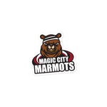 Magic City Marmots Bubble-free stickers