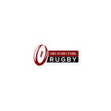 Orchard Park Rugby Bubble-free stickers