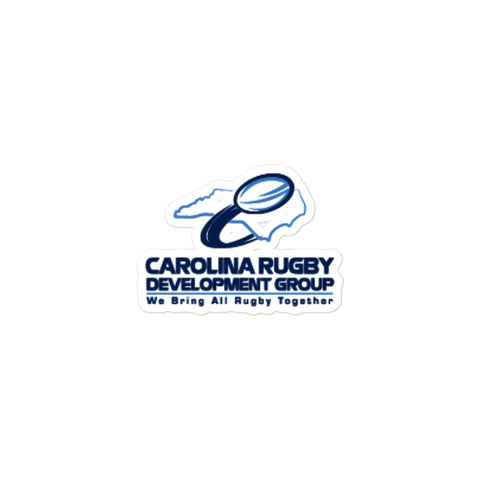 Carolina Rugby Development Group Bubble-free stickers