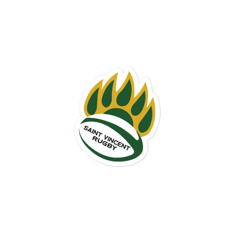 Saint Vincent Women's Rugby Bubble-free stickers
