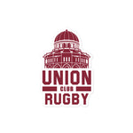 Union College Club Rugby Bubble-free stickers