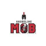 Shoreline M.O.B. Rugby Bubble-free stickers