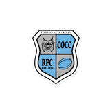 COCC Rugby Bubble-free stickers