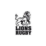 Lions Rugby Bubble-free stickers