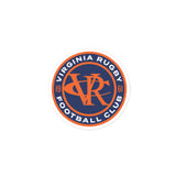 Virginia Men's Rugby Bubble-free stickers