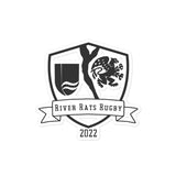 River Rats Rugby Bubble-free stickers