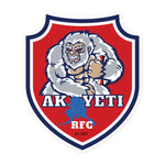 AK Yeti RFC Bubble-free stickers