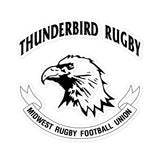 Thunderbird Rugby Bubble-free stickers