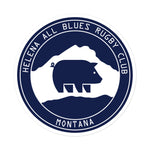 Helena All Blues Rugby Club Bubble-free stickers