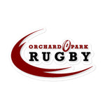 Orchard Park Rugby  Bubble-free stickers