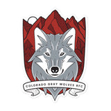 Colorado Gray Wolves RFC Bubble-free stickers