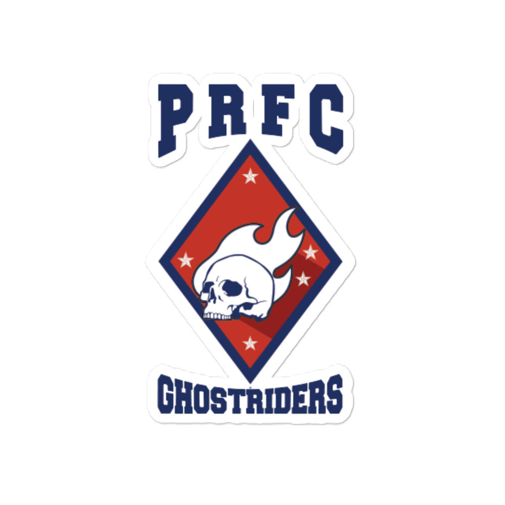 Ghost Riders Rugby Bubble-free stickers – Tytan Rugby
