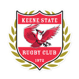 Keene State Rugby Bubble-free stickers